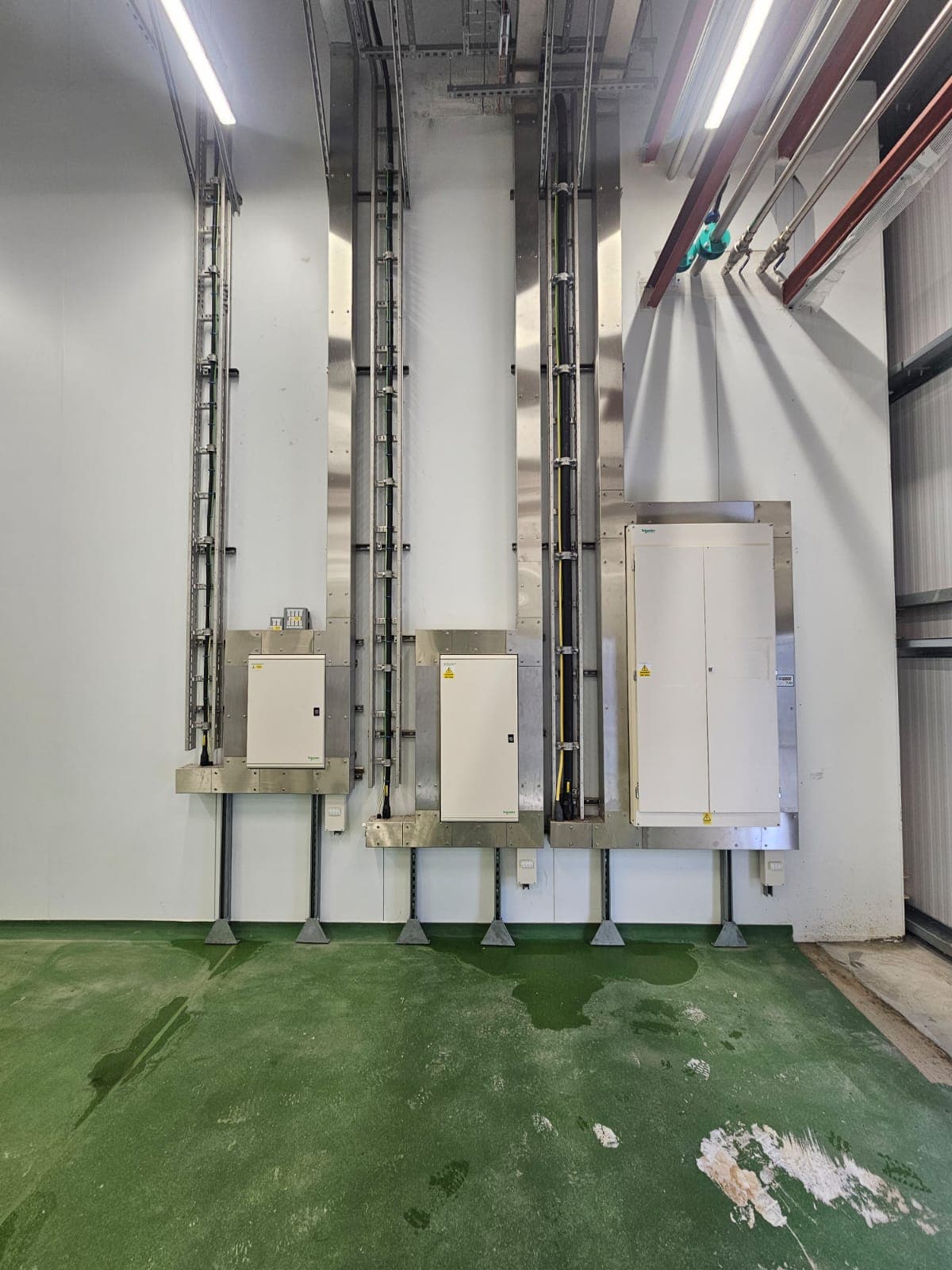 Puratos Warehouse electrical installation