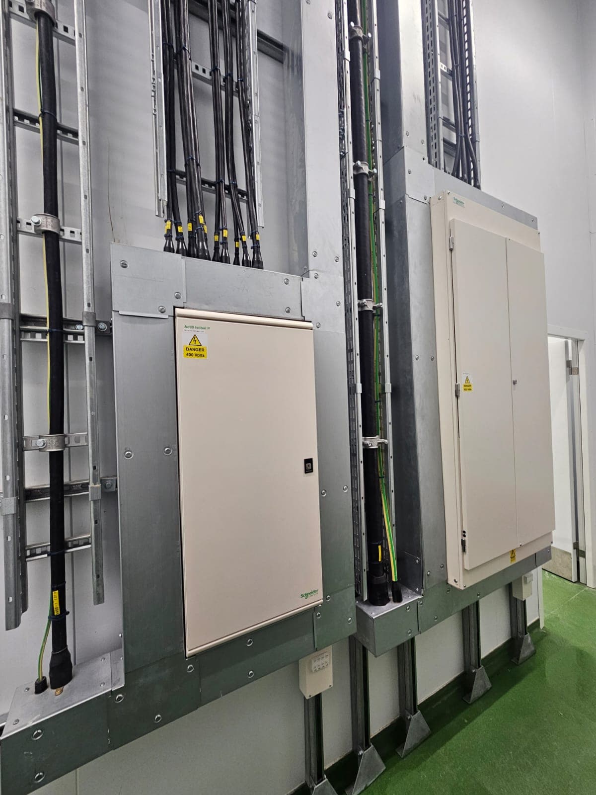 Puratos Warehouse electrical installation